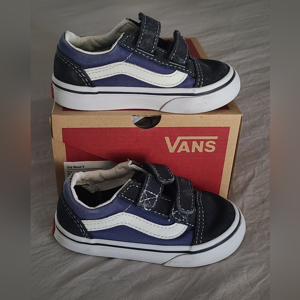 💙6.5 Blue Toddler Vans💙